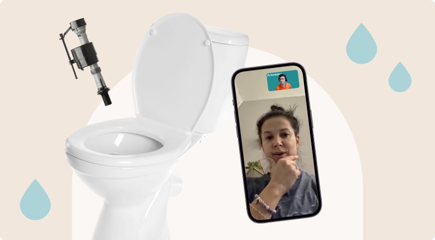Real Video Chat Story: How Anne Marie Fixed Her Toilet Fill Valve