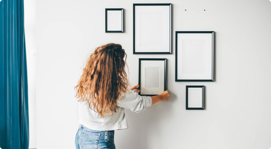 Artful Arrangements: How To Hang a Gallery Wall In a Few Easy Steps