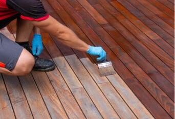 How To Stain A Deck