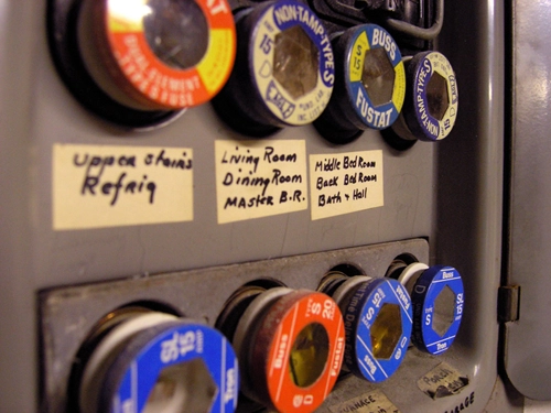 fuse box interior