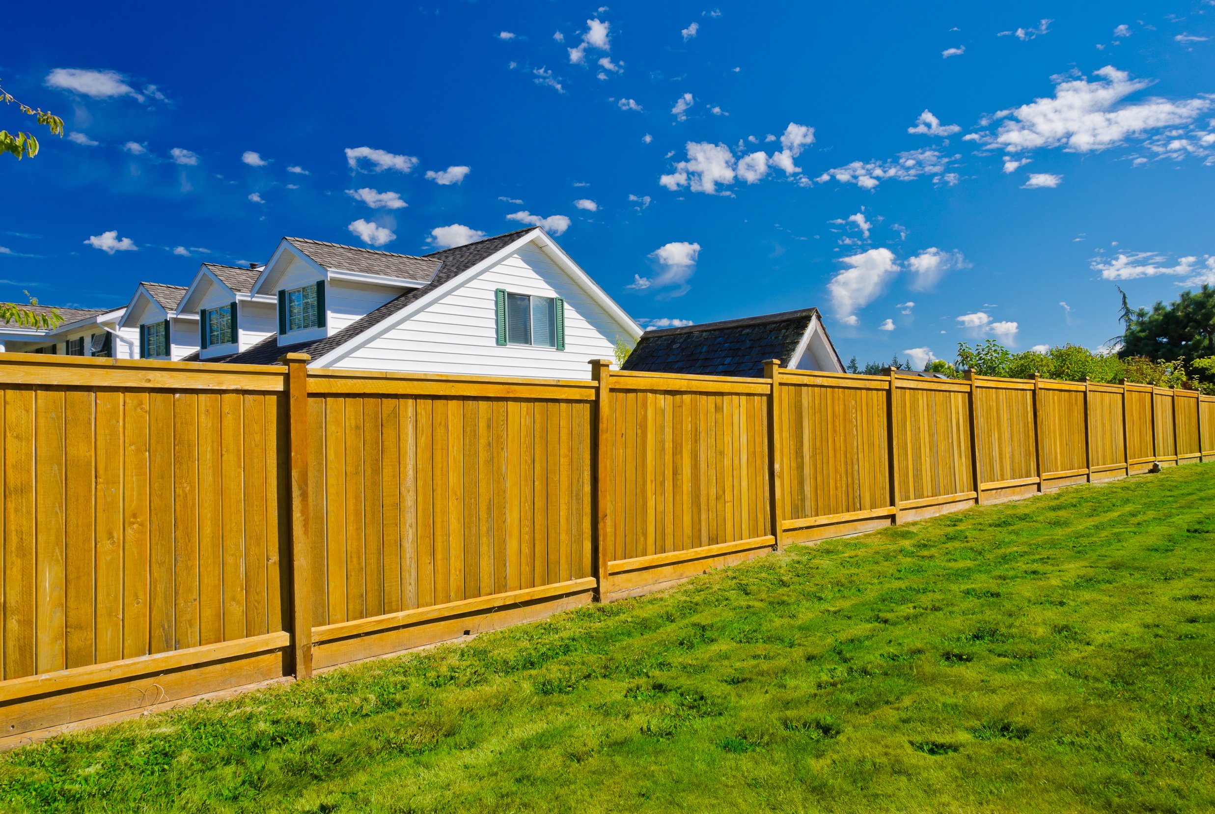 wood fencing